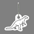 Zippy Clip - T-Rex Dinosaur Tag W/ Clip Tab